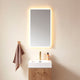 Vinnova 803018R-LED-AC Essentia 18" Rectangle Illuminated Bathroom/Vanity Wall Mirror
