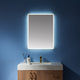 Vinnova 803024R-LED-AC Essentia 24" Rectangle Illuminated Bathroom/Vanity Wall Mirror