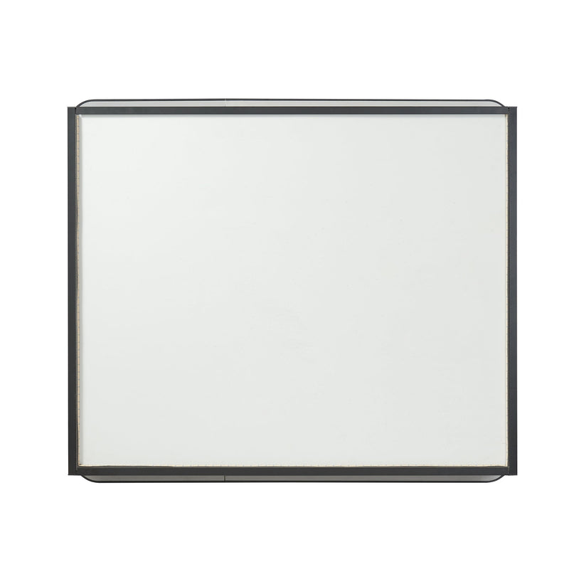 Vinnova 804236-MCB-BB Talayuela 36"W x 32"H Rectangular Aluminum Framed Medicine Cabinet in Brushed Black