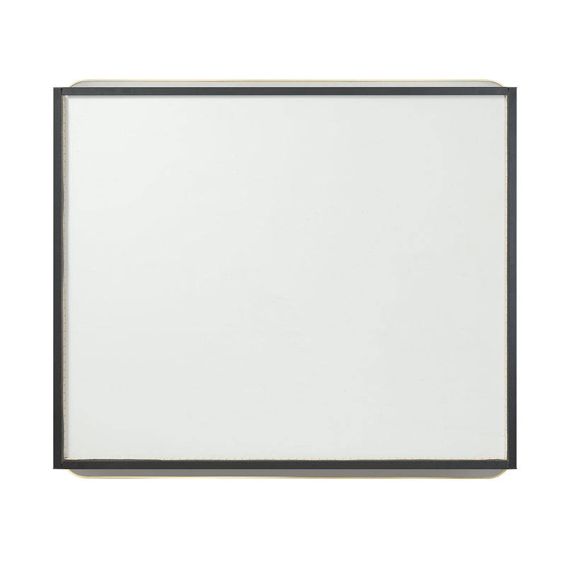 Vinnova 804236-MCB-BG Talayuela 36"W x 32"H Rectangular Aluminum Framed Medicine Cabinet in Brushed Gold