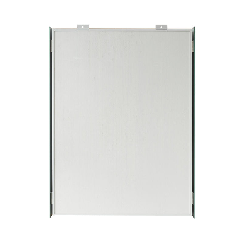 Vinnova 804824-MCB-WA Bangalore 24" W x 31.9" H Rectangular Wood Framed Medicine Cabinet in Washed Ash Grey