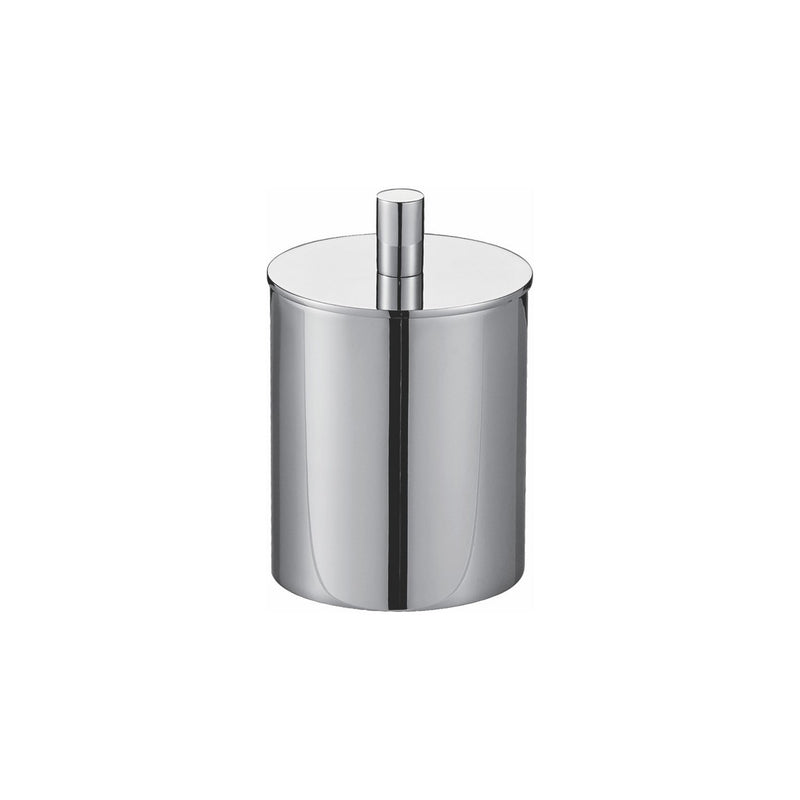 Kube Bath 8187 Aqua Rondo Cotton Dispenser, Chrome