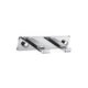Kube Bath 8219-2 Aqua Piazza Robe Hook with 2 Hooks, Chrome