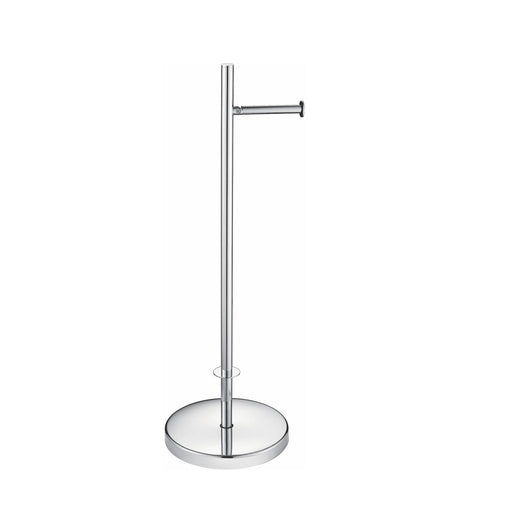 Kube Bath 8232 Aqua Rondo Free Standing Toilet Paper Holder, Chrome