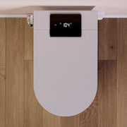 Trone STCM1 Nobelet Smart Bidet Toilet with ToeTouch, Auto Open and Close Lid, Auto Flush and Heated Seat - Classic White - view 7