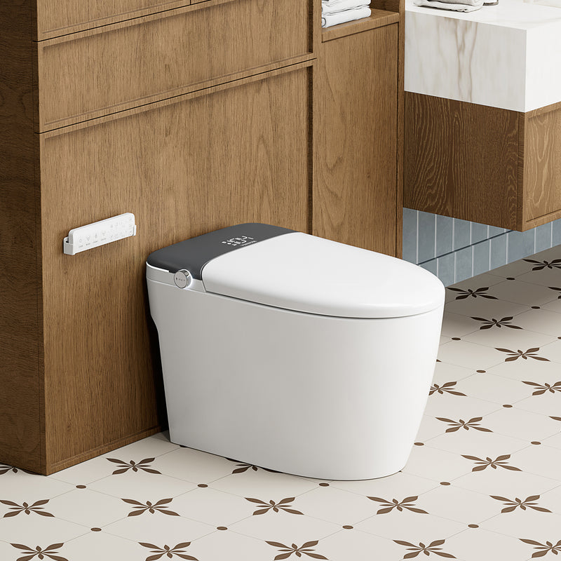 Vinnova 901026-UT-WB Madrid Smart Bidet Toilet ULTRA Version with White/Black Lid - view 2