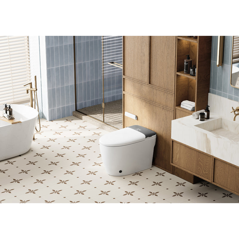 Vinnova 901026-UT-WG Madrid Smart Bidet Toilet ULTRA Version with White/Gray Lid - view 19
