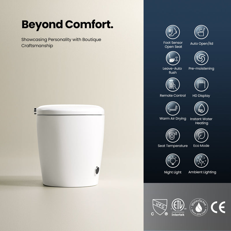 Vinnova 901026-UT-WH Madrid Smart Bidet Toilet ULTRA Version