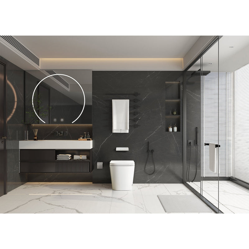 Vinnova 903028-MT-WH Yecla Elongated  Smart Bidet Toilet MAX Version