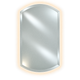 Afina RM-920-LED Radiance 20" W x 38" H Frameless Double Arch Bevel Wall Mirror with LED Backlighting