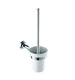 Kube Bath 92610 Aqua Rondo Wall Mount Toilet Brush, Chrome