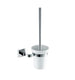 Kube Bath 93510 Aqua Squadra Wall Mount Toilet Brush, Chrome