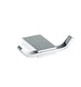 Kube Bath 94004 Aqua Fino Double Robe Hook, Chrome