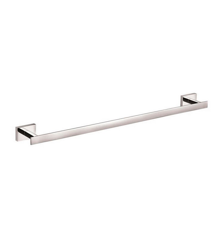 Kube Bath 9712-24 Aqua Plato 24" Towel Bar, Chrome