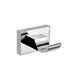 Kube Bath 9715 Aqua Plato Single Robe Hook, Chrome