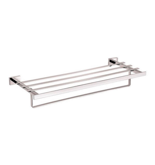 Kube Bath 9781 Aqua Plato 24" Towel Rack, Chrome