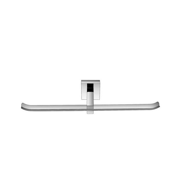 Kube Bath 9846 Aqua Korsa Double Toilet Paper Holder, Chrome