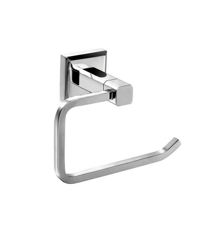 Kube Bath 9916 Aqua Nuon Toilet Paper Holder, Chrome