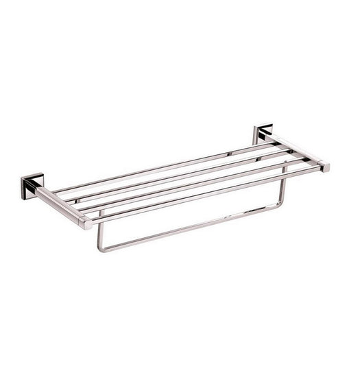 Kube Bath 9981 Aqua Nuon Towel Rack, Chrome