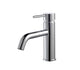 Kube Bath AFB090 Aqua Rondo Single Lever Single Hole Bathroom Sink Faucet, Polished Chrome