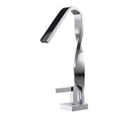 Kube Bath AFB102 Aqua Riccio Single Lever Single Hole Faucet, Polished Chrome