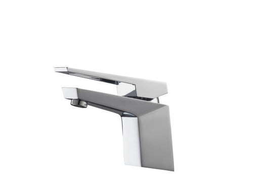 Kube Bath AFB13CH Aqua Siza Single Lever Single Hole Bathroom Sink Faucet, Polished Chrome