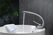 Kube Bath AFB1638CH Aqua Arcco Single Lever Single Hole Bathroom Sink Faucet, Polished Chrome - view 2