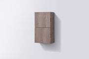 Kube Bath ALT24-BTN Bliss 14" Wall Mount Linen Side Cabinet in Butternut Wood - view 3
