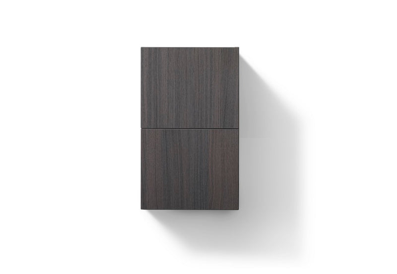 Kube Bath ALT24-GO Bliss 14" Wall Mount Linen Side Cabinet in Gray Oak - view 2