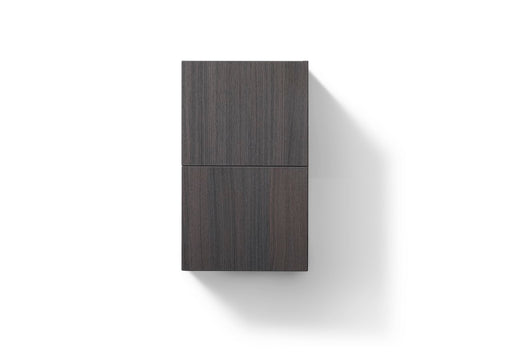 Kube Bath ALT24-GO Bliss 14" Wall Mount Linen Side Cabinet in Gray Oak - view 2