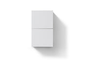 Kube Bath ALT24-GW Bliss 14" Wall Mount Linen Side Cabinet in Gloss White - view 2