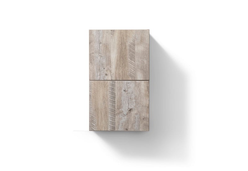 Kube Bath ALT24-NW Bliss 14" Wall Mount Linen Side Cabinet in Nature Wood - view 2