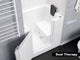 Meditub A3140RWH Walk-In 31 x 40 Right Drain White Whirlpool Jetted Walk-In Bathtub