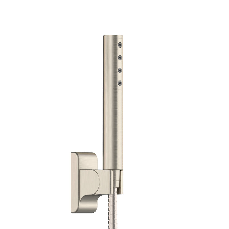 PULSE ShowerSpas 1059-BN-1.8GPM Atlantis 10-in Rain Showerhead Shower System with 5-Body Jets and Handshower in Brushed Nickel, 1.8 GPM - view 3