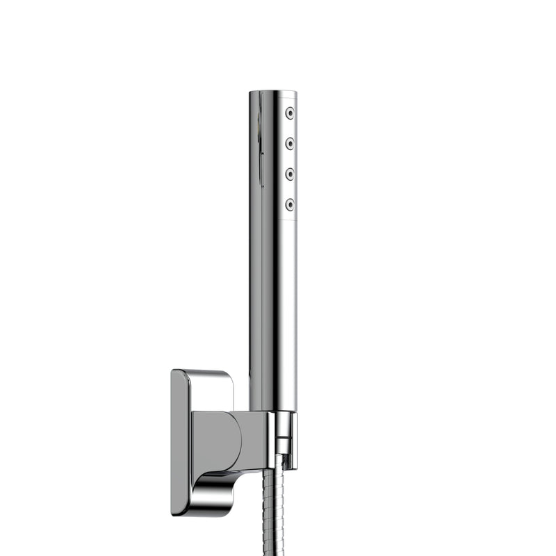 PULSE ShowerSpas 1059-CH-1.8GPM Atlantis 10-in Rain Showerhead Shower System with 5-Body Jets and Handshower in Chrome, 1.8 GPM - view 3