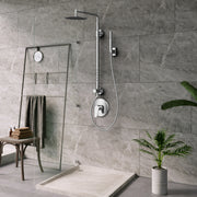 PULSE ShowerSpas 1059-CH-1.8GPM Atlantis 10-in Rain Showerhead Shower System with 5-Body Jets and Handshower in Chrome, 1.8 GPM - view 5