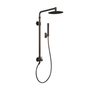 PULSE ShowerSpas 1059-ORB-1.8GPM Atlantis 10-in Rain Showerhead Shower System with 5-Body Jets and Handshower in Oil Rubbed Bronze, 1.8 GPM