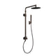 PULSE ShowerSpas 1059-ORB-1.8GPM Atlantis 10-in Rain Showerhead Shower System with 5-Body Jets and Handshower in Oil Rubbed Bronze, 1.8 GPM