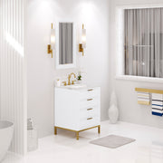 BR24CW vanity Pure White
