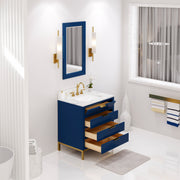 BR30CW vanity Monarch Blue