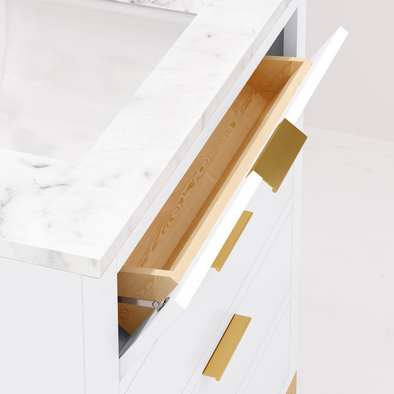 BR30CW vanity Pure White