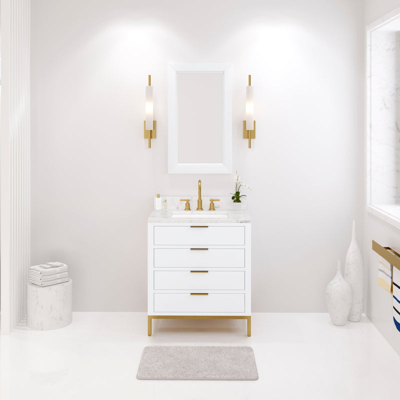 BR30CW vanity Pure White