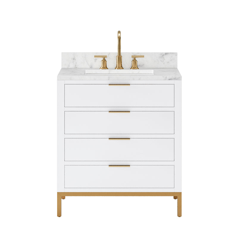 BR30CW vanity Pure White