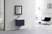Kube Bath BSL24-BLUE Bliss 24" Blue Wall Mount Single Sink Bathroom Vanity with Reinforced Acrylic Composite Top - view 3