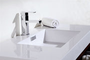 Kube Bath BSL40-GO Bliss 40" Gray Oak Wall Mount Single Sink Bathroom Vanity with Reinforced Acrylic Composite Top - view 5