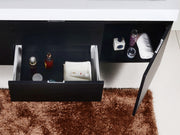 Kube Bath BSL60D-BK Bliss 60" Black Wall Mount Double Sink Bathroom Vanity with Reinforced Acrylic Composite Top - view 6