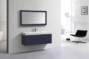Kube Bath BSL60S-BLUE Bliss 60" Blue Wall Mount Single Sink Bathroom Vanity with Reinforced Acrylic Composite Top - view 3