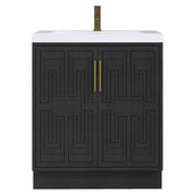 Moreno Bath BELLA-30 Bella 30" Freestanding Bathroom Vanity with Sink Top - view 11