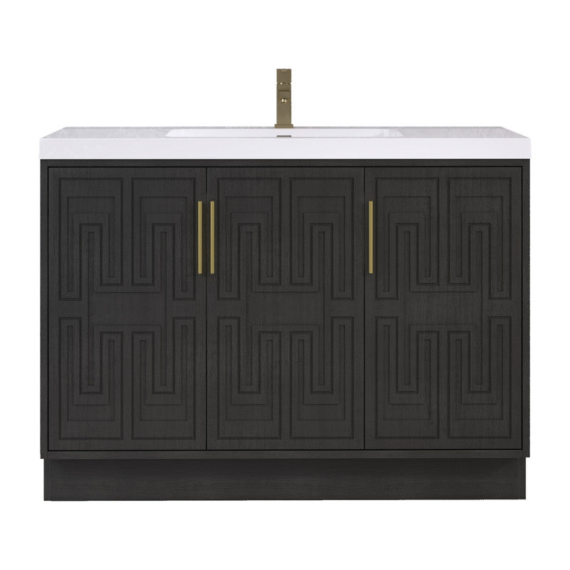 Moreno Bath BELLA-48 Bella 48" Freestanding Bathroom Vanity with Sink Top - view 12
