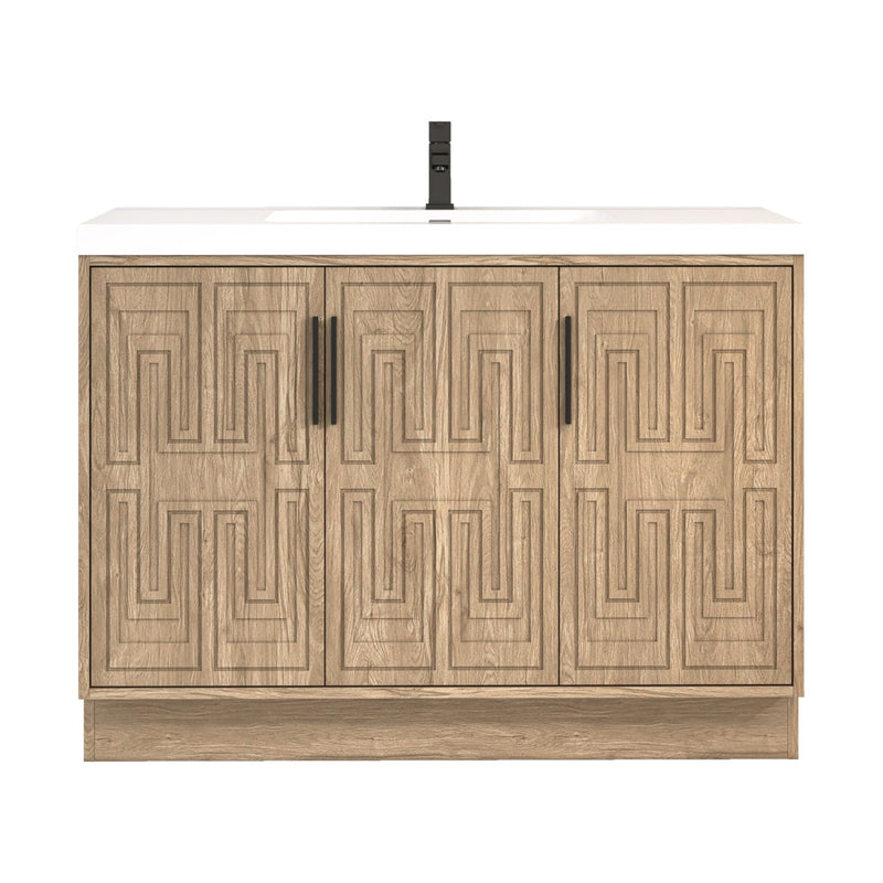 Moreno Bath BELLA-48 Bella 48" Freestanding Bathroom Vanity with Sink Top - view 11